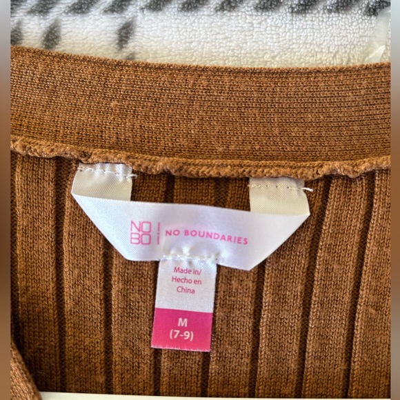 NOBO (No Boundaries) Shirt w/ metal buttons (don’t unbutton fake) - Picture 2 of 3